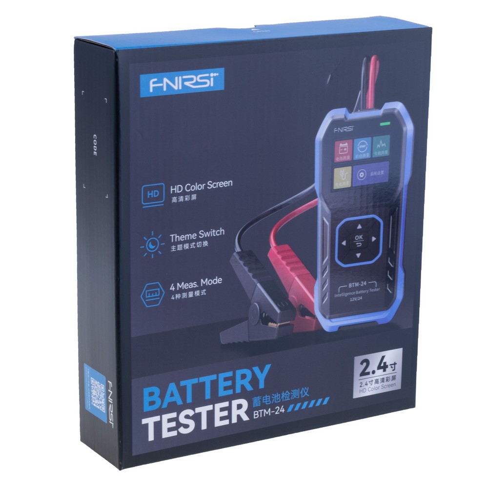 Тестер АКБ з вимірюванням опору BTM-24