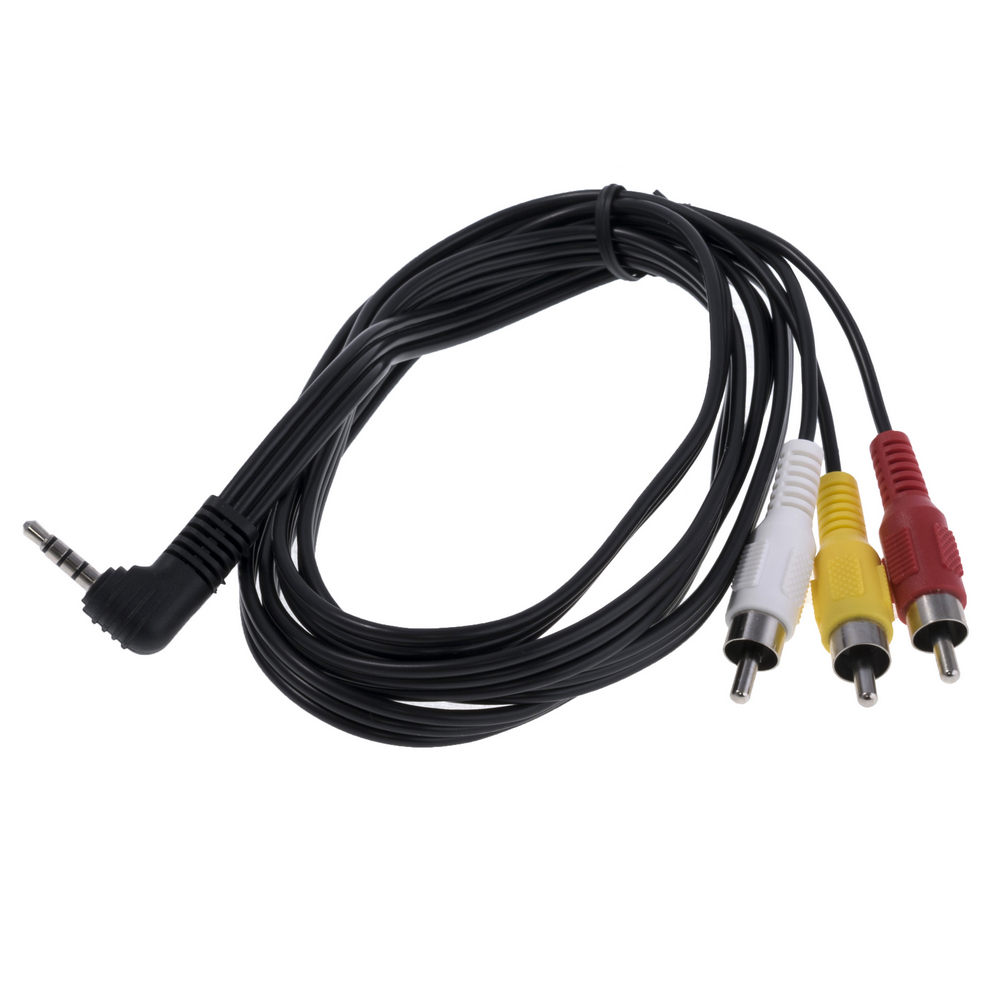 CABLE-442 / 1.5 Кабель; Jack 3,5mm 4pin вилка, RCA вилка x 3; 1,5м CABLE-442 / 1.5 Кабель; Jack 3,5mm 4pin вилка, RCA вилка x 3; 1,5м