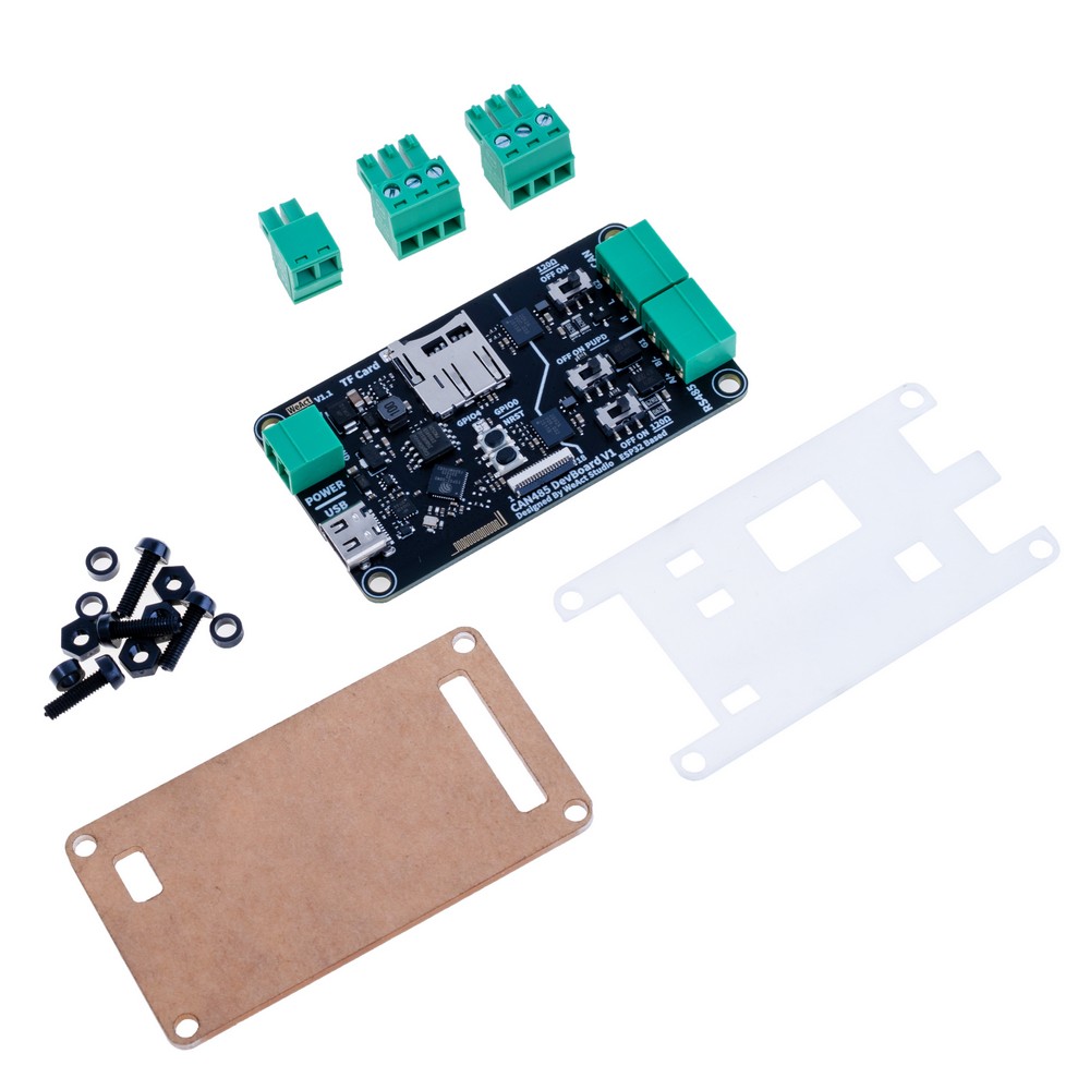 Перетворювач інтерфейсу CAN485 DevBoard V1 ESP32-D0WD-V3+CH343P (WeAct Stuio) Перетворювач інтерфейсу CAN485 DevBoard V1 ESP32-D0WD-V3+CH343P (WeAct Stuio)