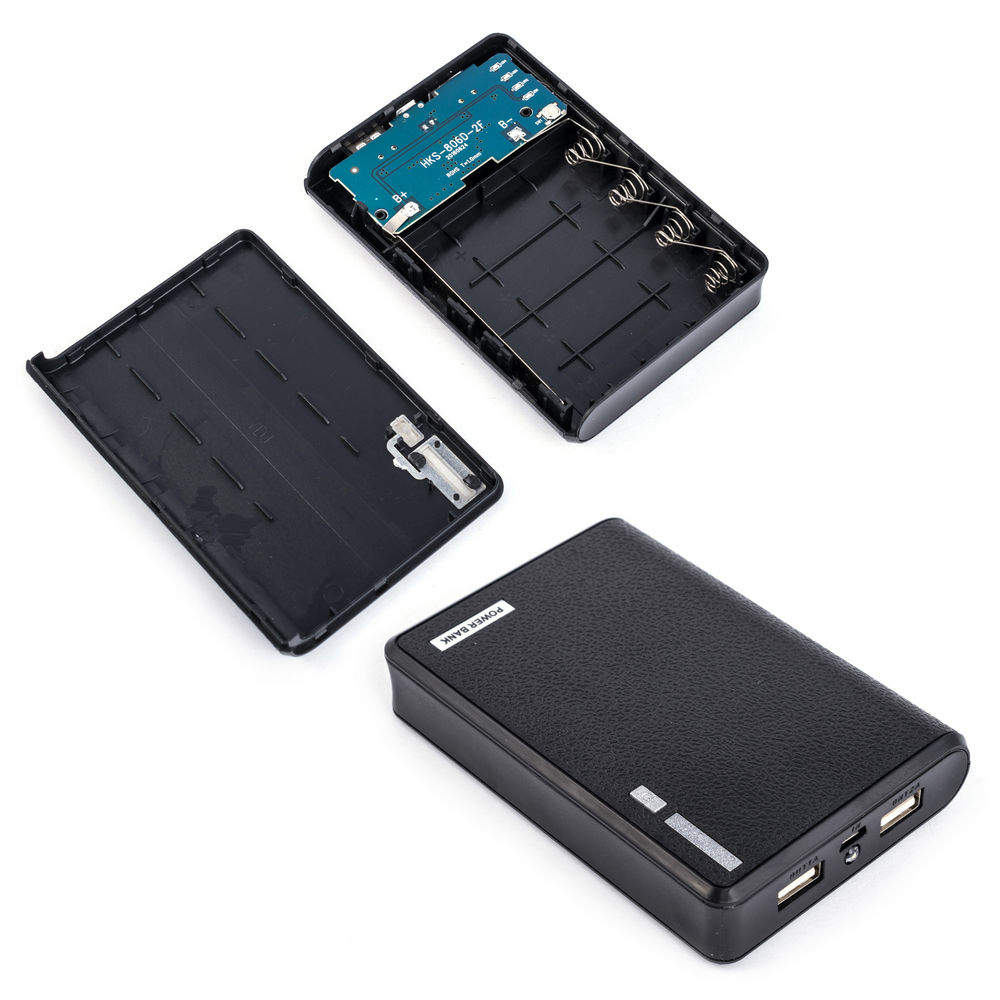 Корпус 4x18650 із USB Корпус 4x18650 із USB