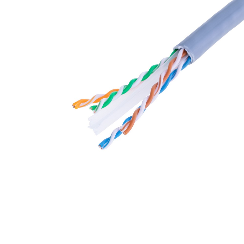 Кабель CAT6-UTP-23AWG сірий Кабель CAT6-UTP-23AWG сірий