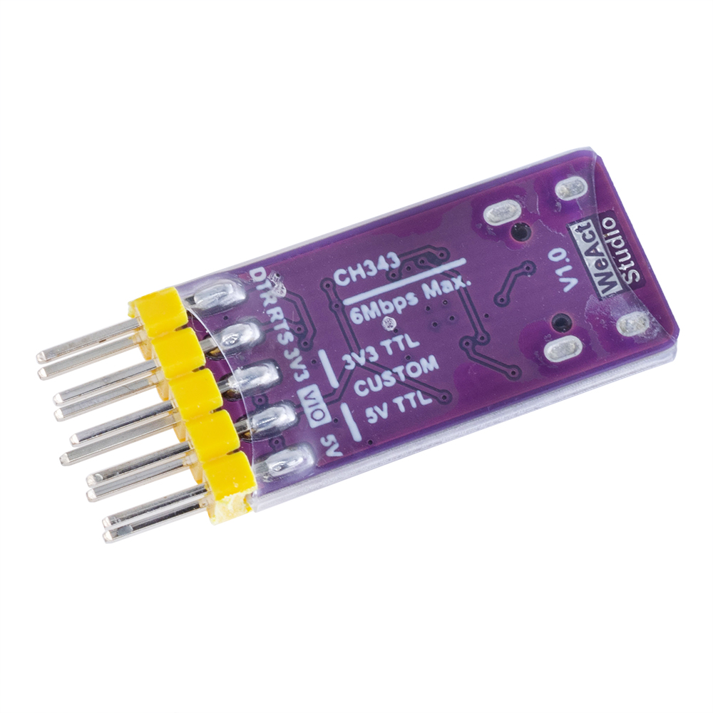 Перетворювач CH343P USB - Serial Port (WeAct Studio)