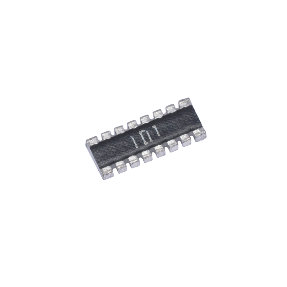 Chip 16P8 (1/16W) 5% 100R резисторна збірка Chip 16P8 (1/16W) 5% 100R резисторна збірка