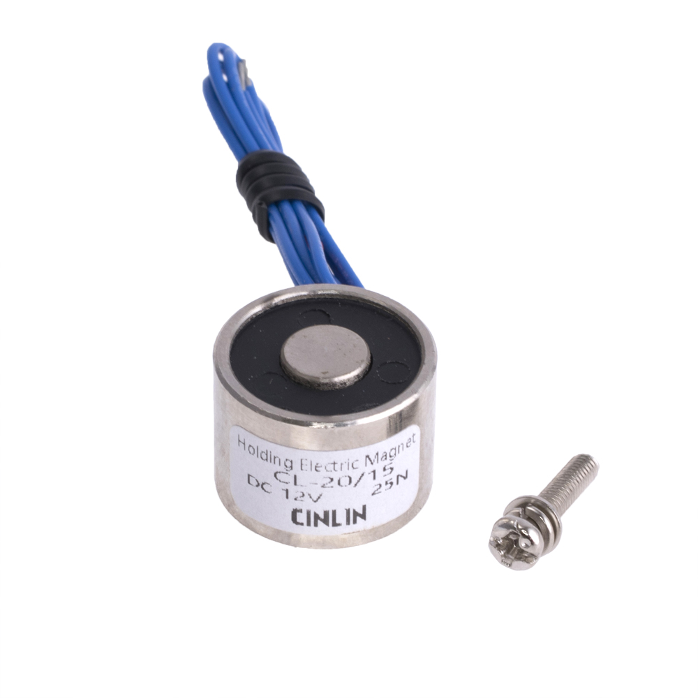 Електромагніт CL-P 20/15 12V 3W 2,5kg/25N (Cinlin) Електромагніт CL-P 20/15 12V 3W 2,5kg/25N (Cinlin)