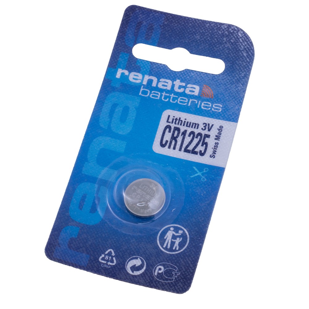 Батарейка CR1225 літієва 3V 1шт. Renata