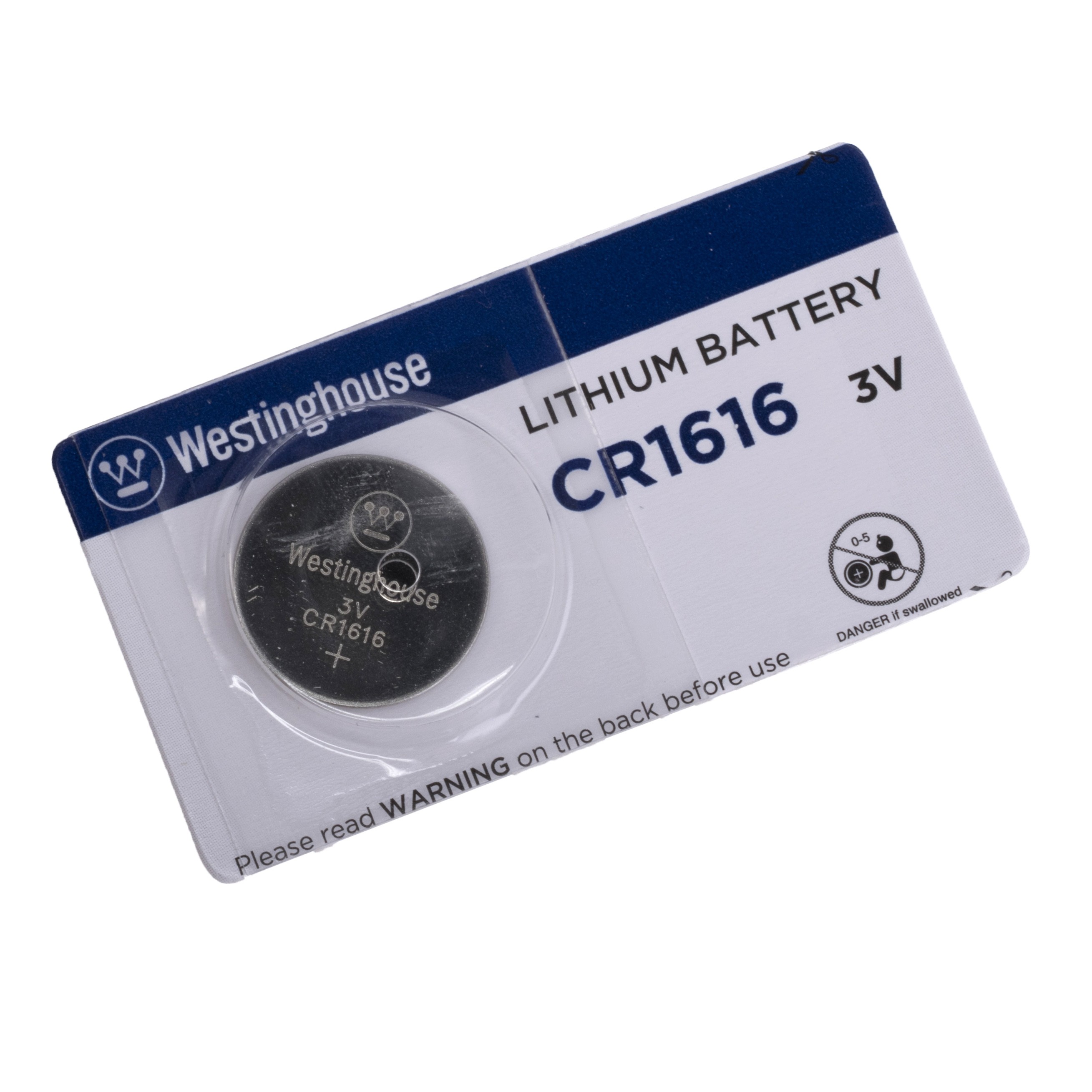 Батарейка CR1616 літієва 3V 1шт. Westinghouse CR1616-BP5