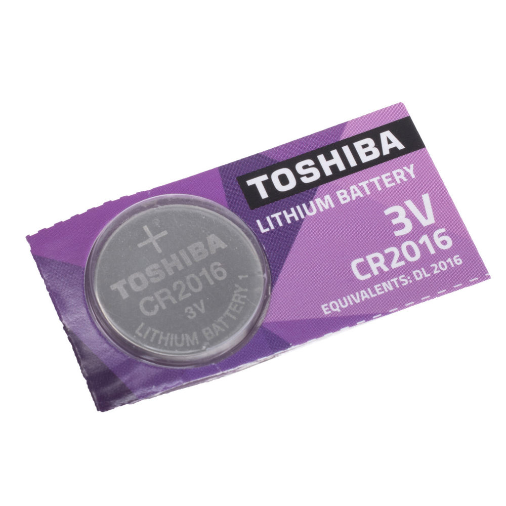 Батарейка CR2016 літієва 3V 1шт. Toshiba