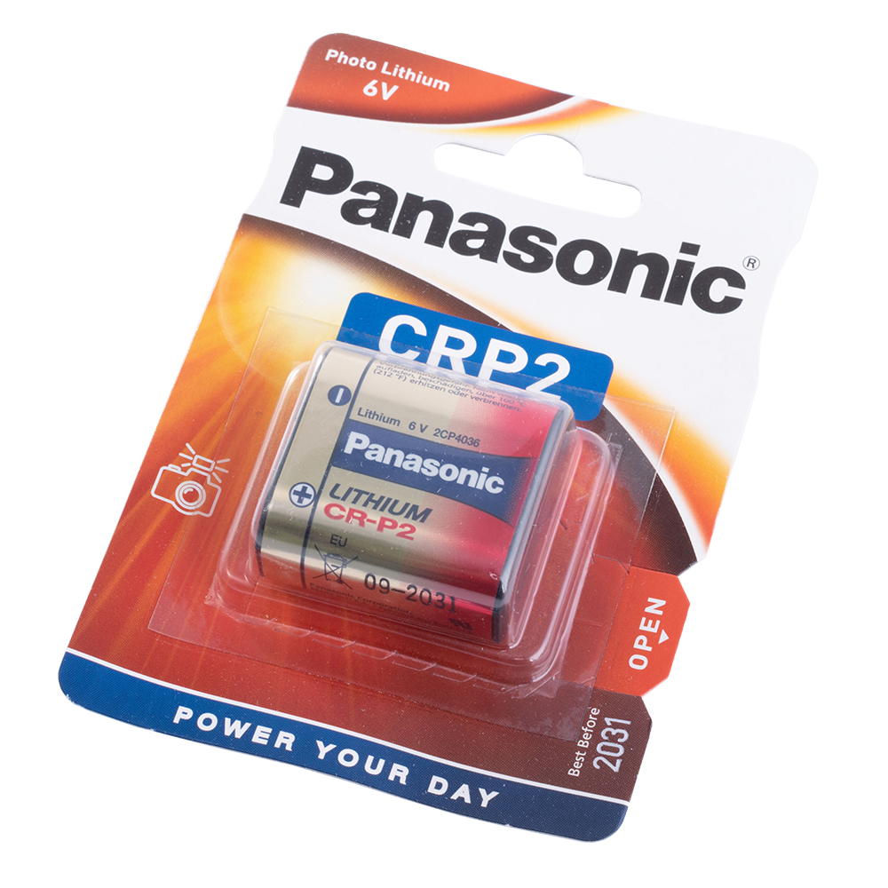 Батарейка CRP-2 літієва 6V 1шт. Panasonic CRP2