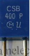 CSB400 Resonator:ceramic; 400kHz; Mounting:THT; (керамічний резонатор) CSB400 Resonator:ceramic; 400kHz; Mounting:THT; (керамічний резонатор)