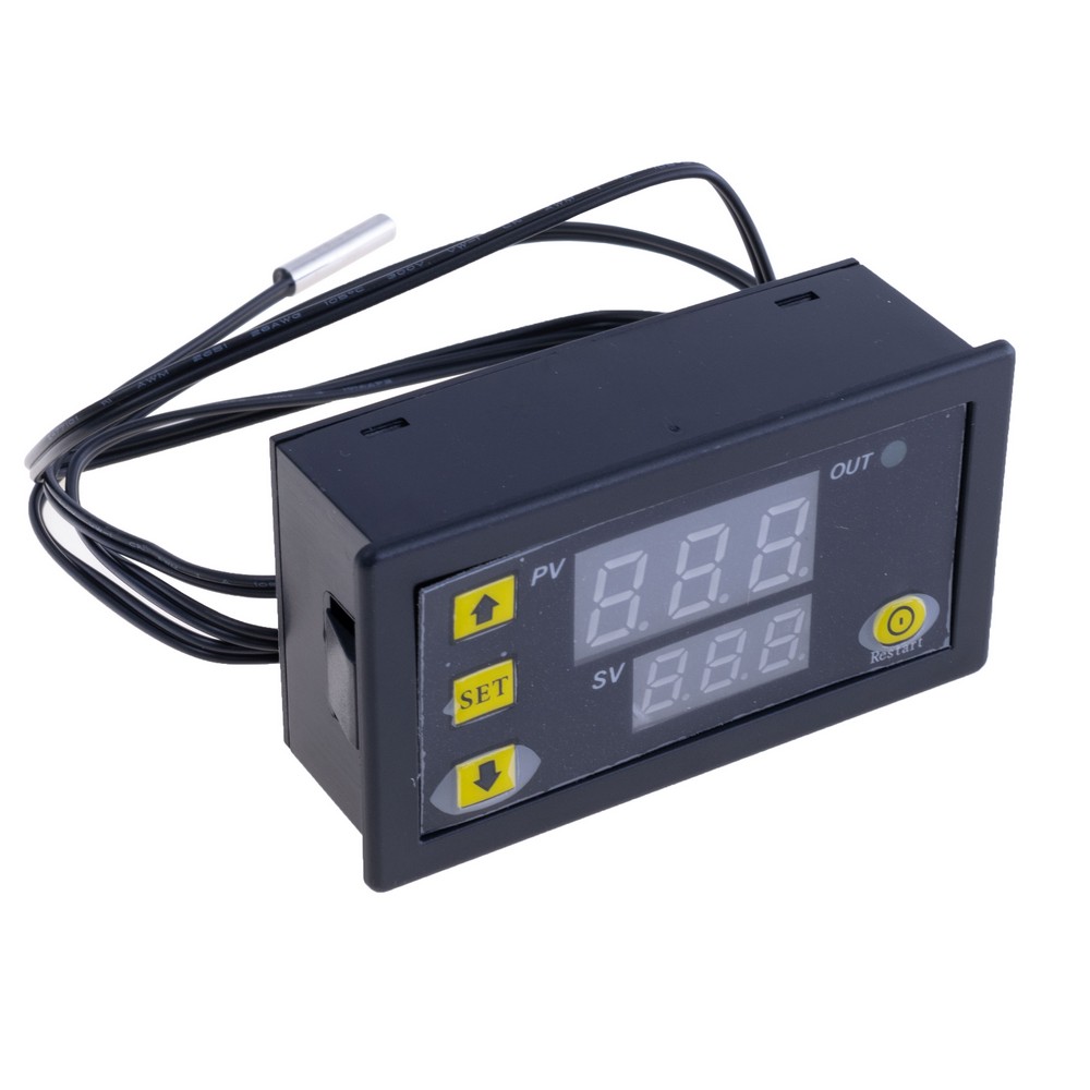 Цифровий терморегулятор W3230 12VDC