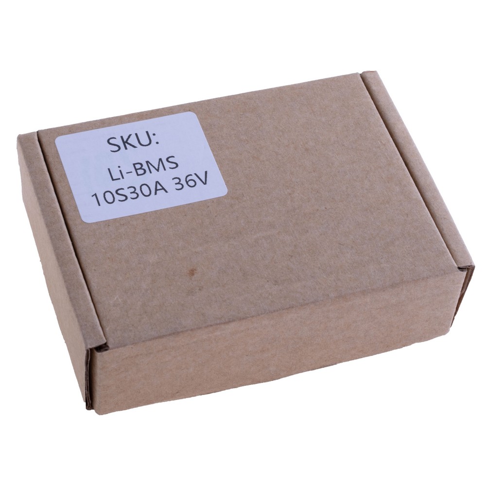 BMS Плата захисту CX10S30A-SH-F-Y для 10-ти акумуляторів LI-ION, 36V 30А