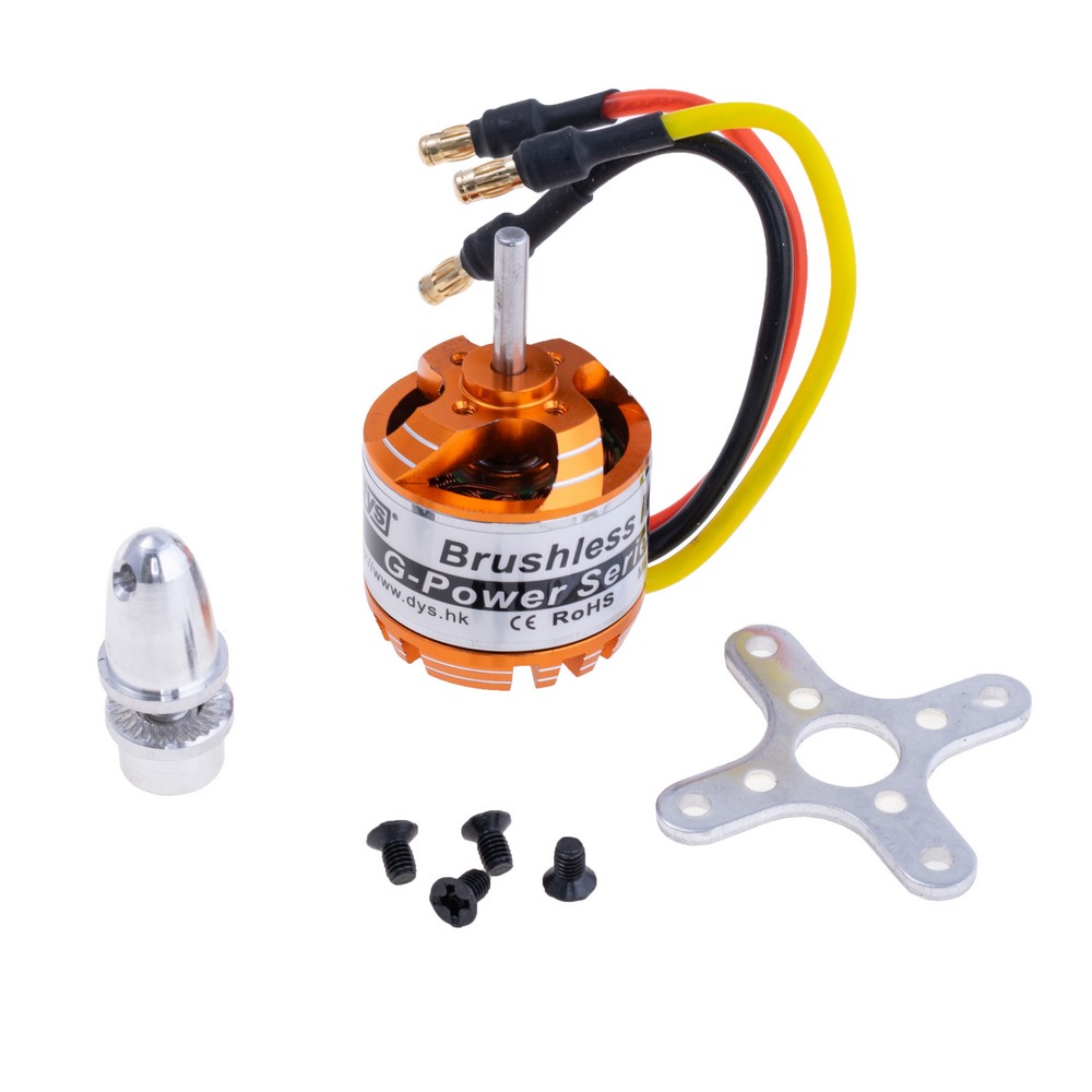 Двигун безколекторний D2830-8 1300RPM/V 275W 2-4S 30A