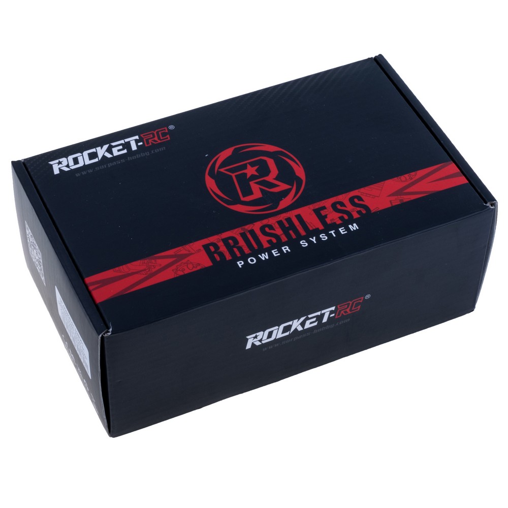 Двигун 5692 980KV, чорний, вал 8мм (Rocket RC)