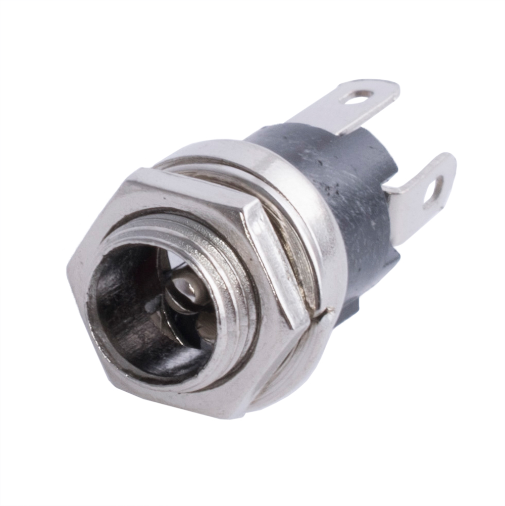 Гніздо живлення на панель DC 2,1x5,5mm (GT1-2137A) Global Tone за