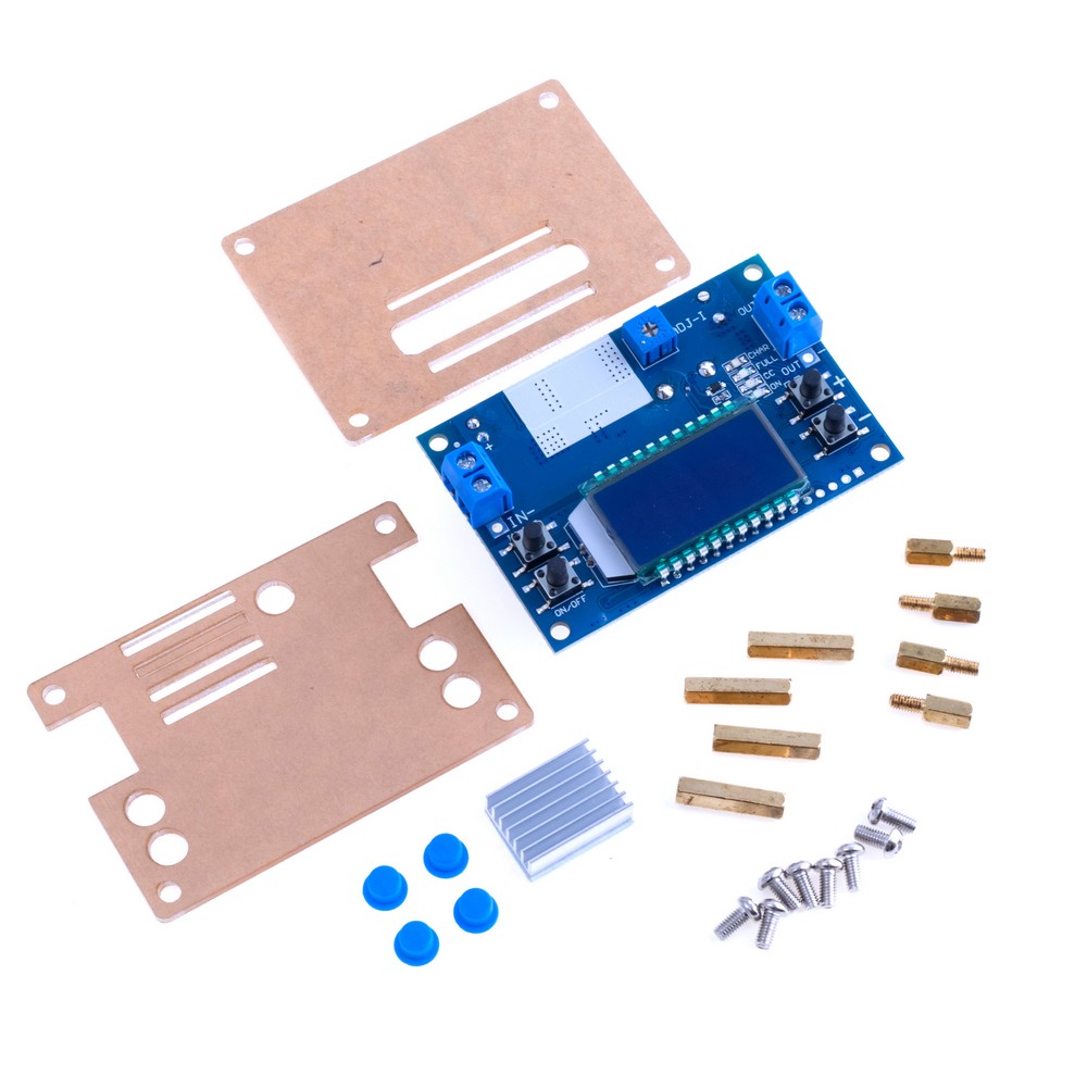 DC/DC модуль з LCD та акриловим корпусом Zk-J5X DC/DC модуль з LCD та акриловим корпусом Zk-J5X