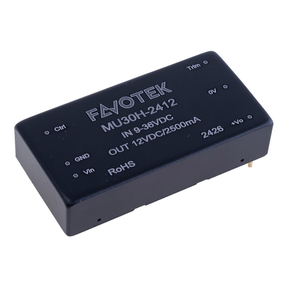 DC/DC перетворювач 30W, FAVOTEK MU30H-2412