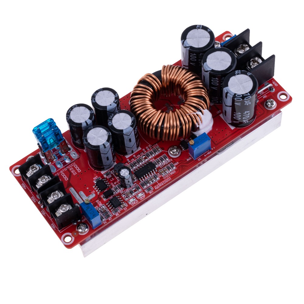 DC підвищувальний модуль 1200W 20A (DC 8V-60V до DC 12V-83V) DC підвищувальний модуль 1200W 20A (DC 8V-60V до DC 12V-83V)