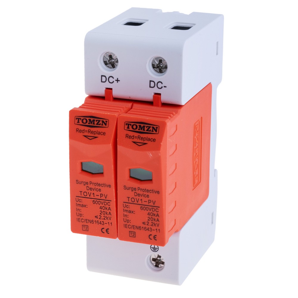 Пристрій захисту від імпульсних перенапруг "DC" 2P DC TOV1-PV 600V TOMZN