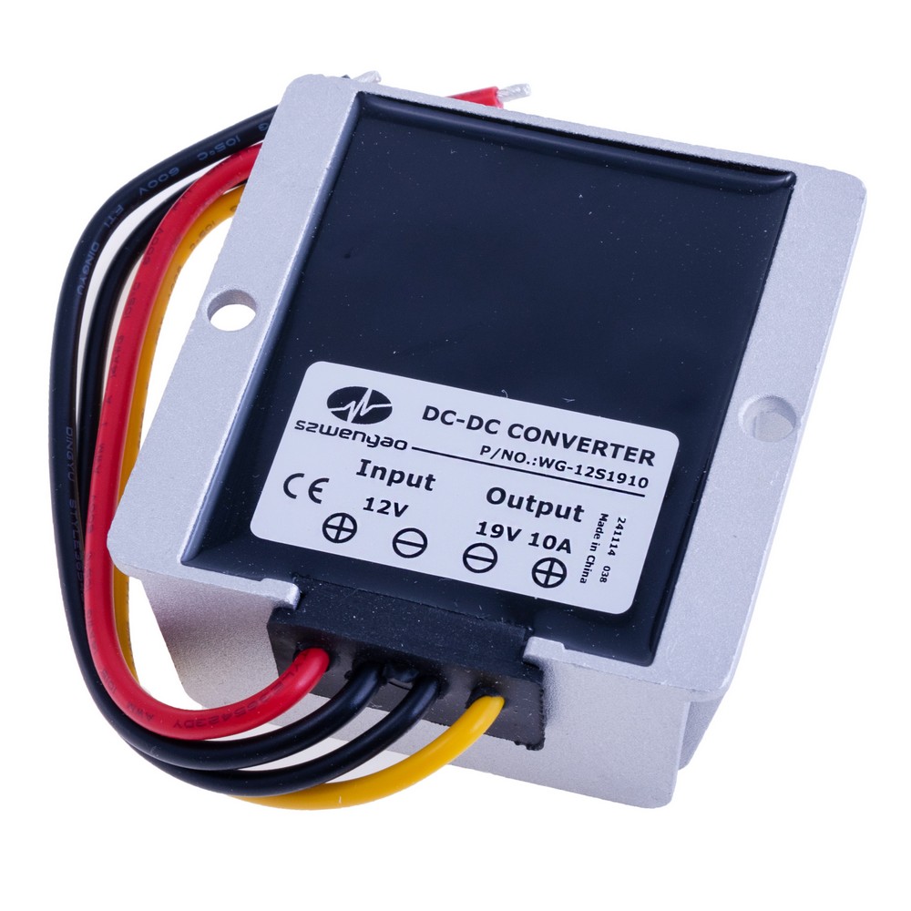 DC/DC перетворювач 12V в 19V/10A (WG-12S1910 – szwengao)