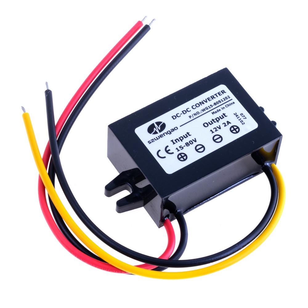 DC/DC перетворювач 15V-80V в 12V/2A
