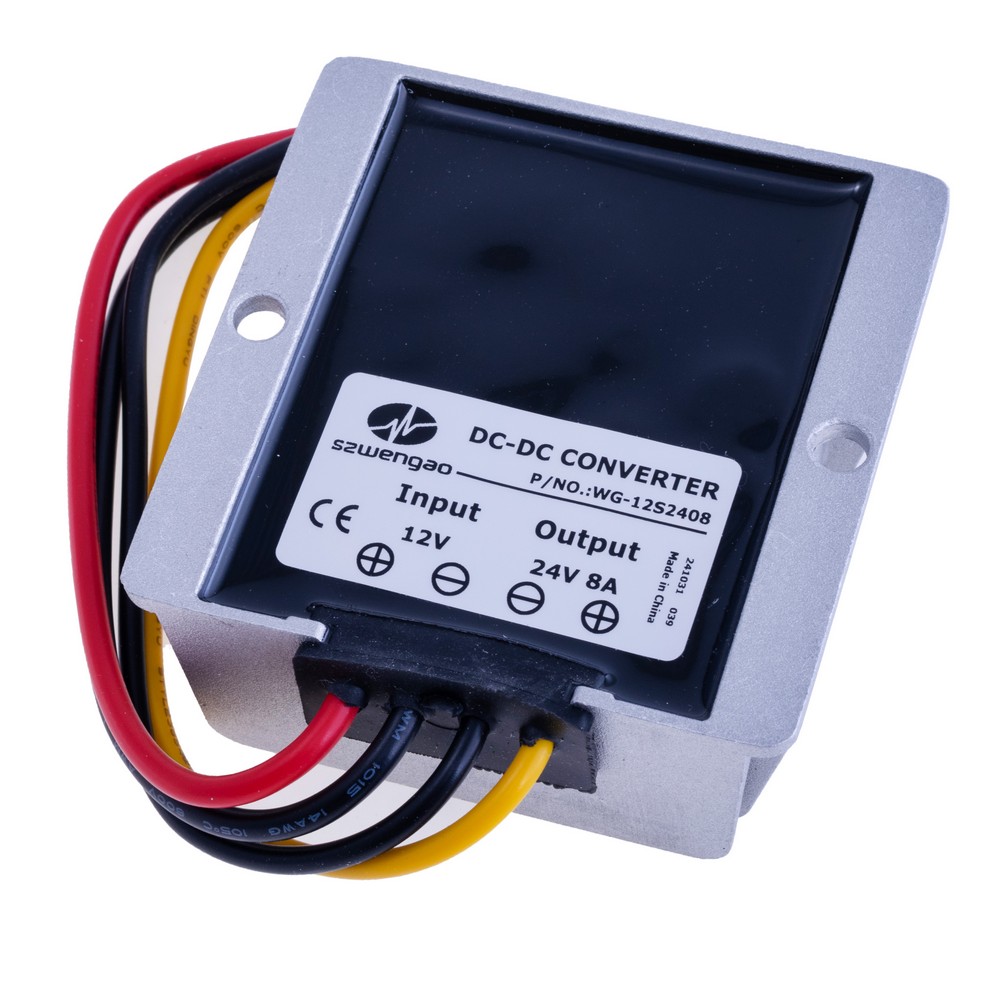 DC/DC перетворювач 12V в 24V/8A (WG-12S2408 – szwengao)