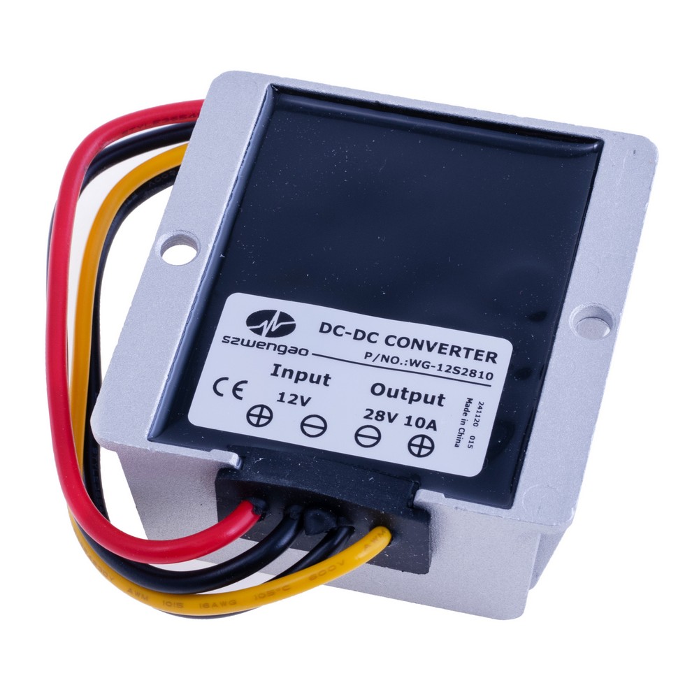 DC/DC перетворювач 12V в 28V/10A (WG-12S2810 – szwengao)