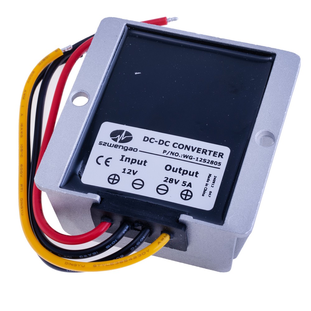 DC/DC перетворювач 12V в 28V/5A (WG-12S2805 – szwengao)