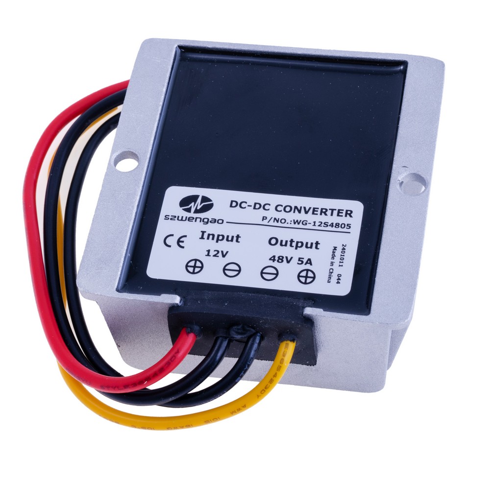 DC/DC перетворювач 12V в 48V/5A (WG-12S4805 – szwengao)