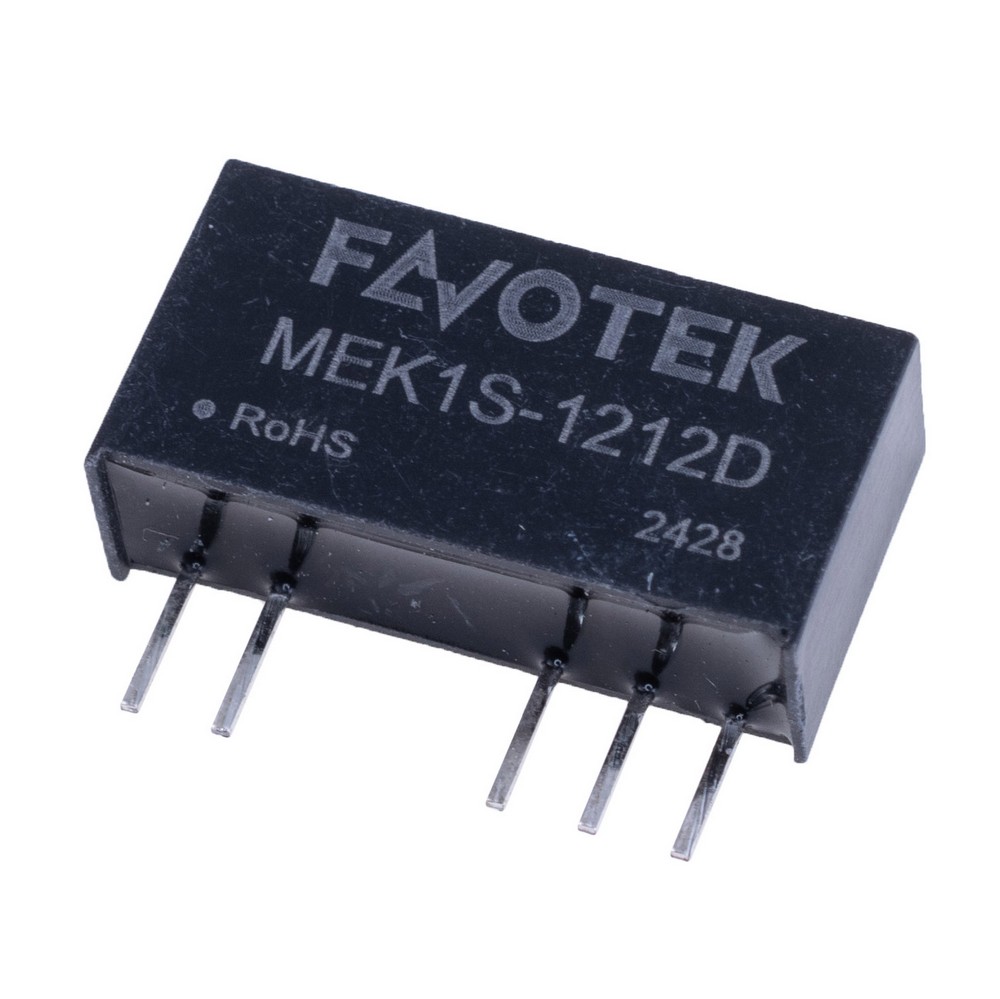DC/DC перетворювач 1W, FAVOTEK MEK1S-1212D