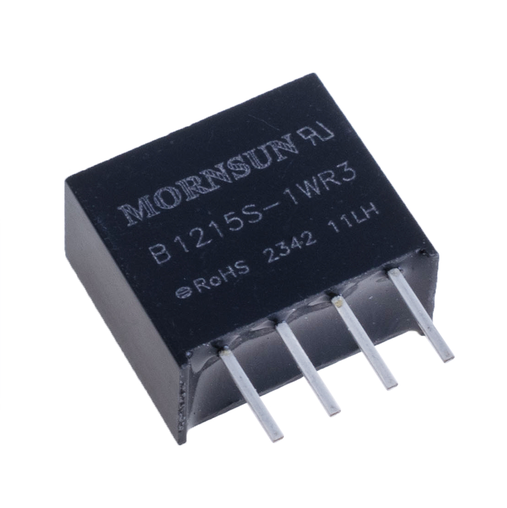 DC/DC перетворювач 1W, Mornsun B1215S-1WR3