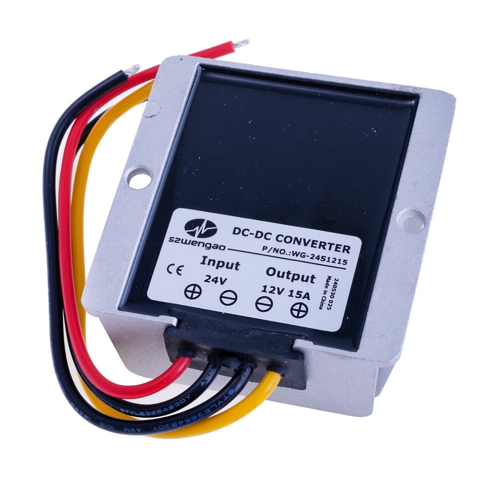 DC/DC перетворювач 24V в 12V/15A