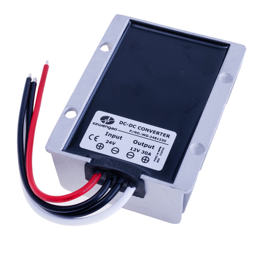 DC/DC перетворювач 24V в 12V/30A