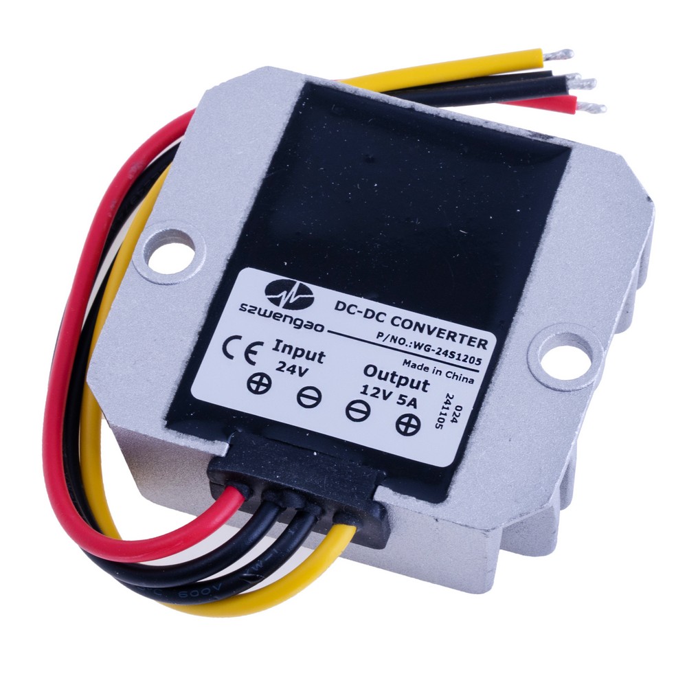 DC/DC перетворювач 24V в 12V/5A