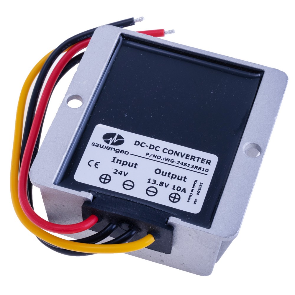 DC/DC перетворювач 24V в 13.8V/10A