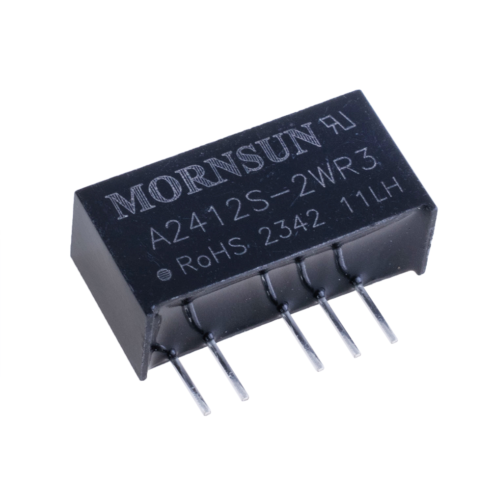 DC/DC перетворювач 2W, Mornsun A2412S-2WR3 DC/DC перетворювач 2W, Mornsun A2412S-2WR3