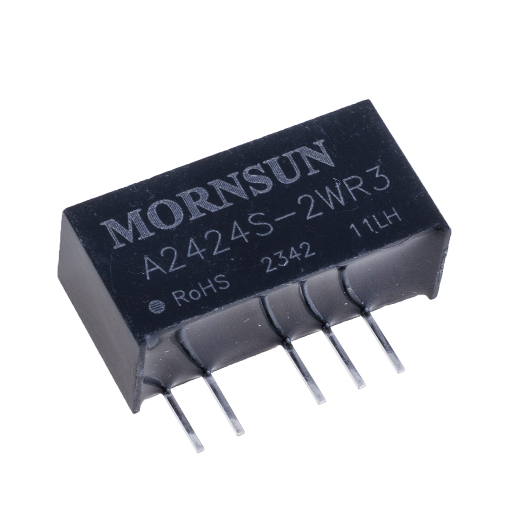 DC/DC перетворювач 2W, Mornsun A2424S-2WR3 DC/DC перетворювач 2W, Mornsun A2424S-2WR3