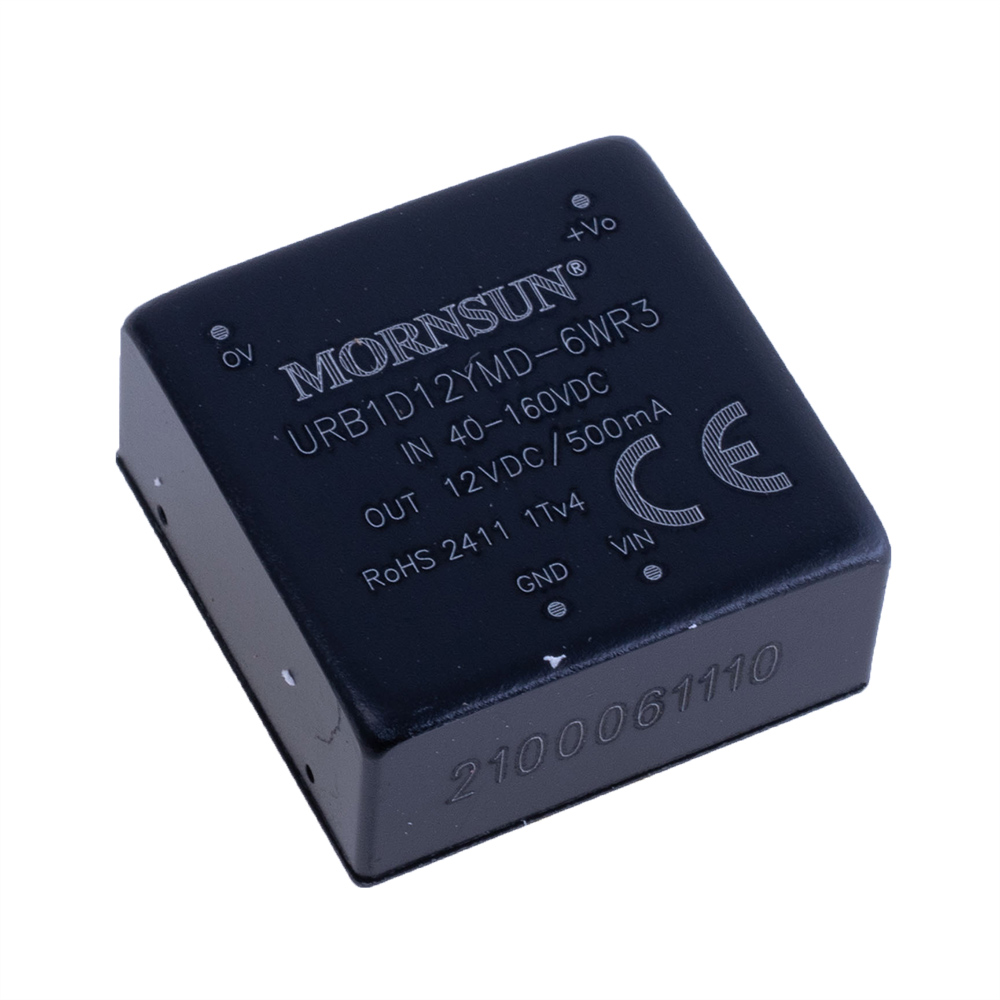 DC/DC перетворювач 6W, Mornsun URB1D12YMD-6WR3 DC/DC перетворювач 6W, Mornsun URB1D12YMD-6WR3