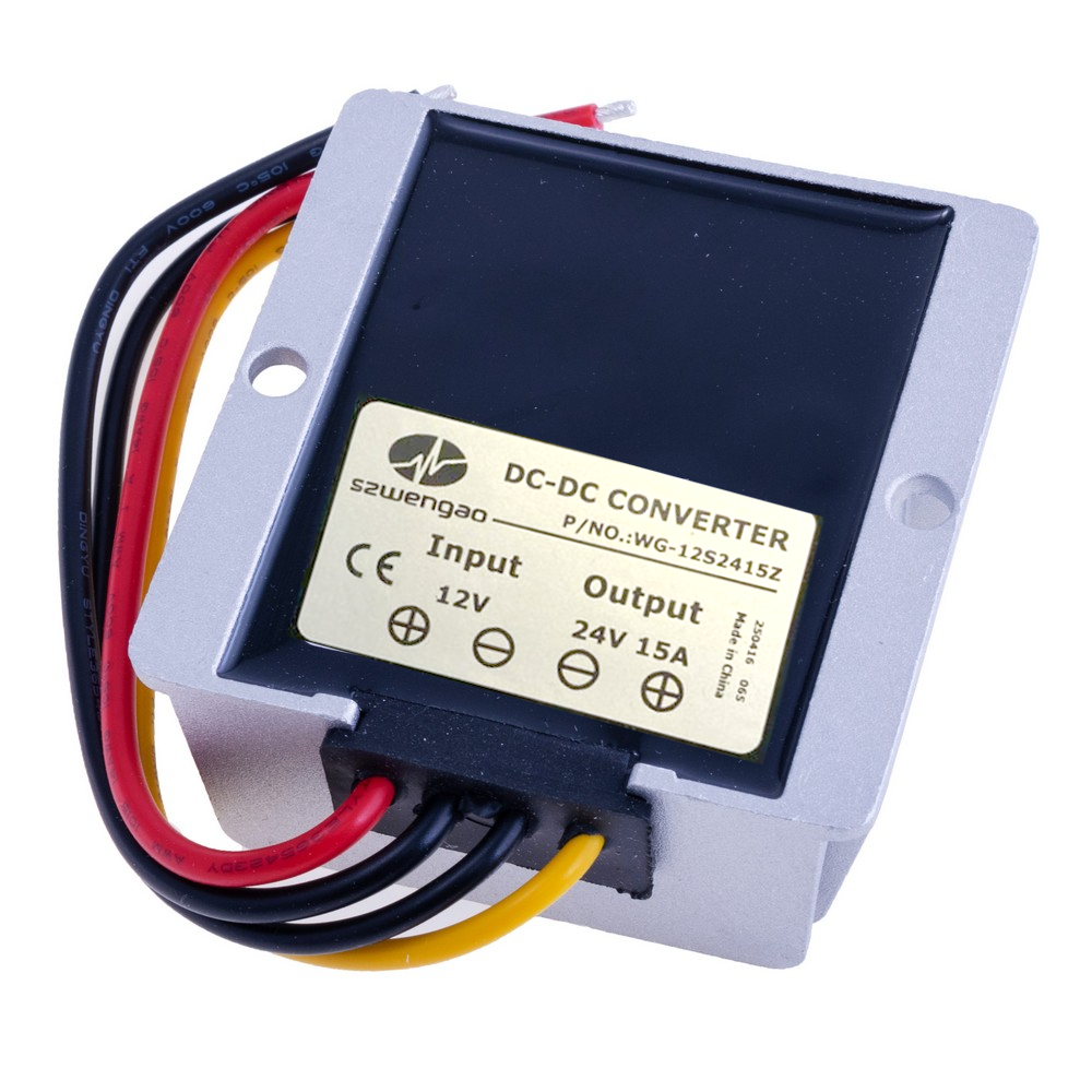 DC/DC перетворювач 12V в 24V/15A WG-12S2415Z – szwengao