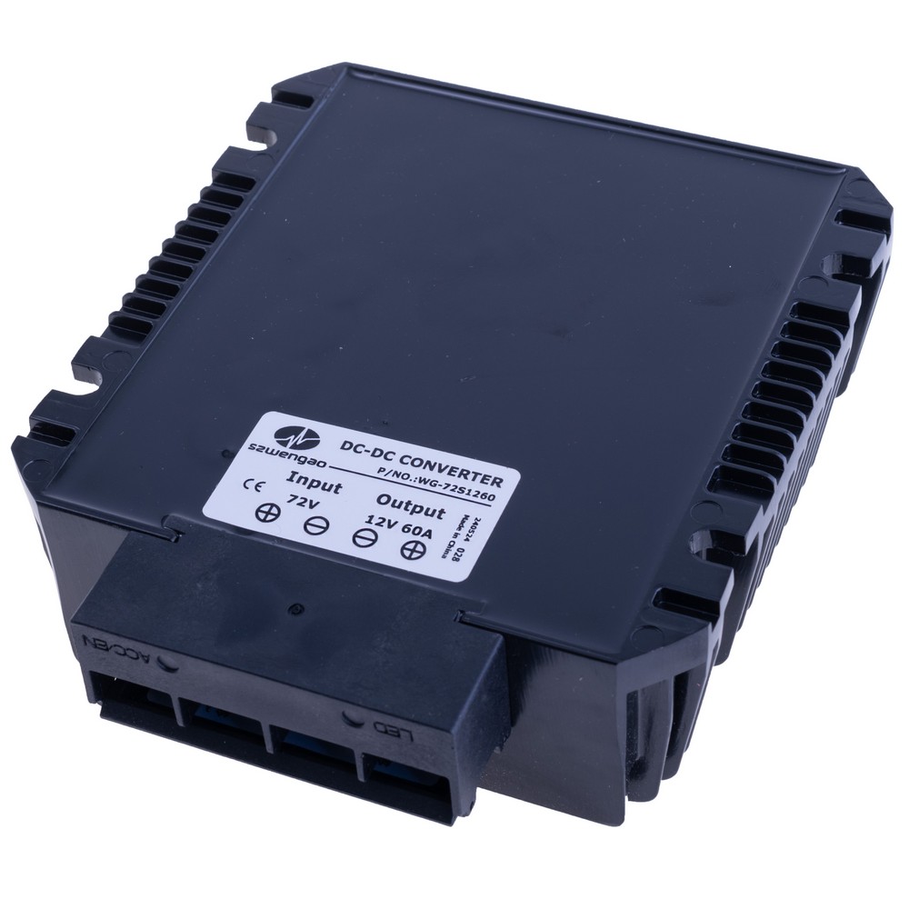DC/DC перетворювач 72V в 12V/60A