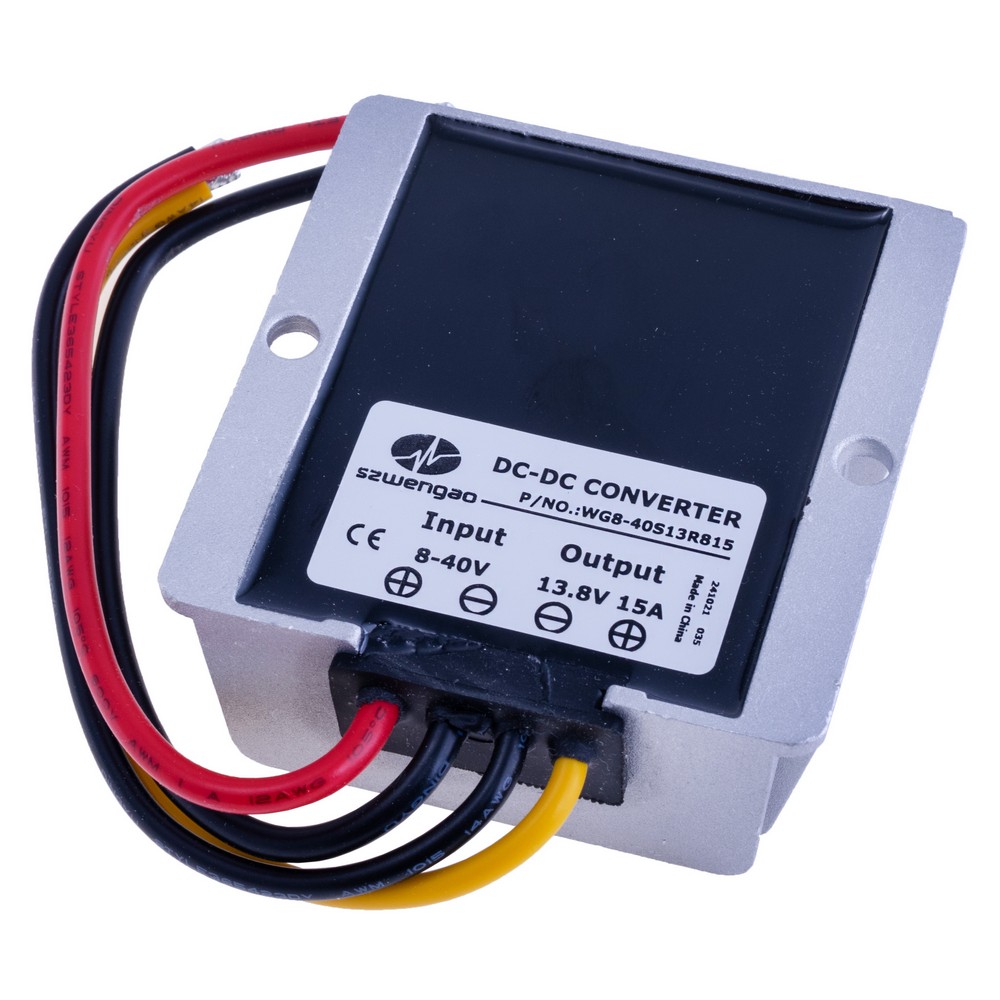 DC/DC перетворювач 8-40V в 13.8V/15A