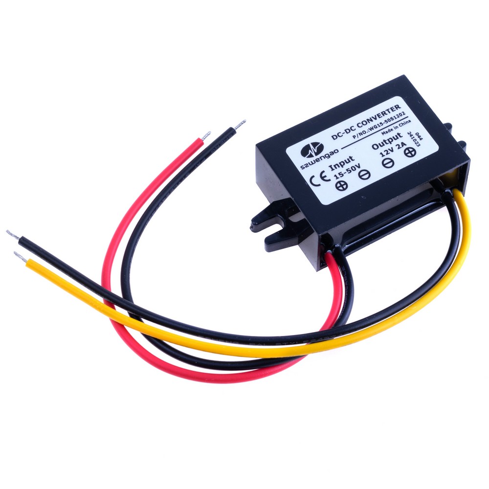 DC/DC перетворювач 15V-50V в 12V/2A