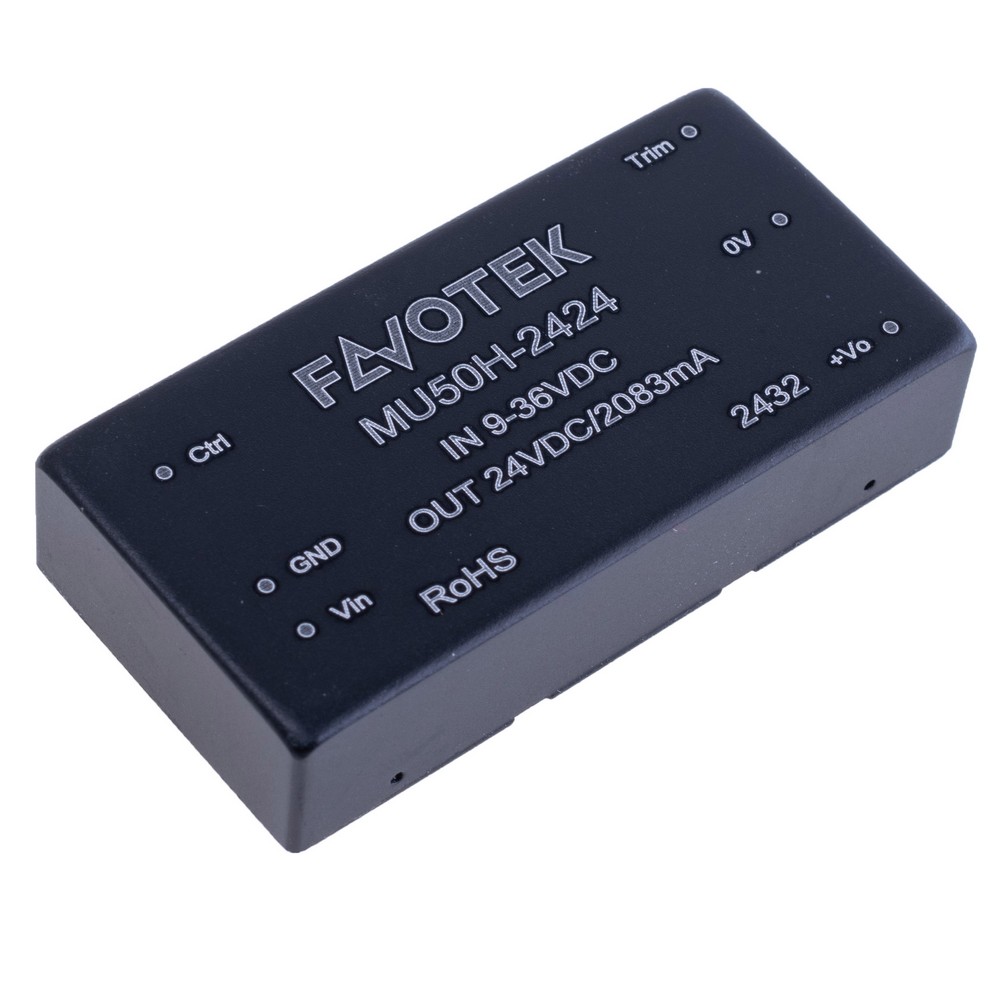 DC/DC перетворювач 50W, FAVOTEK MU50H-2424