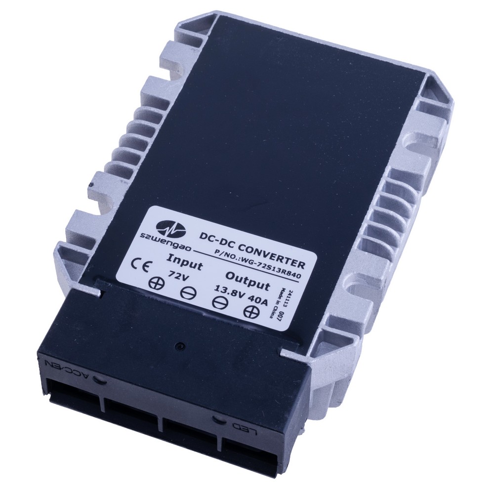 DC/DC перетворювач 72V в 13.8V/40A
