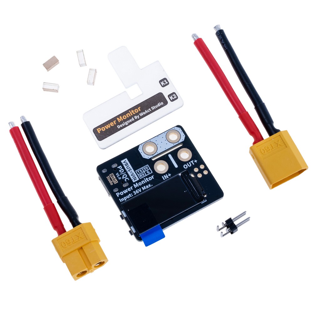 Модуль DC Monitor, Power Monitor V1 (WeAct Stuido) Модуль DC Monitor, Power Monitor V1 (WeAct Stuido)