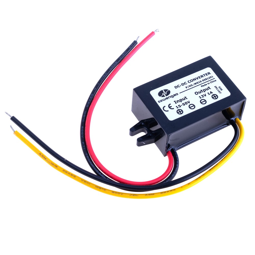 DC/DC перетворювач 15V-50V в 12V/1A