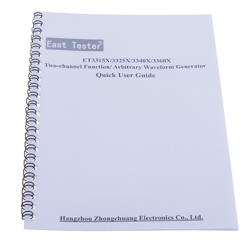 DDS генератор сигналів двоканальний ET3340X