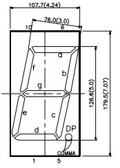 SC50-11SRWA (індикатор семисегментний)