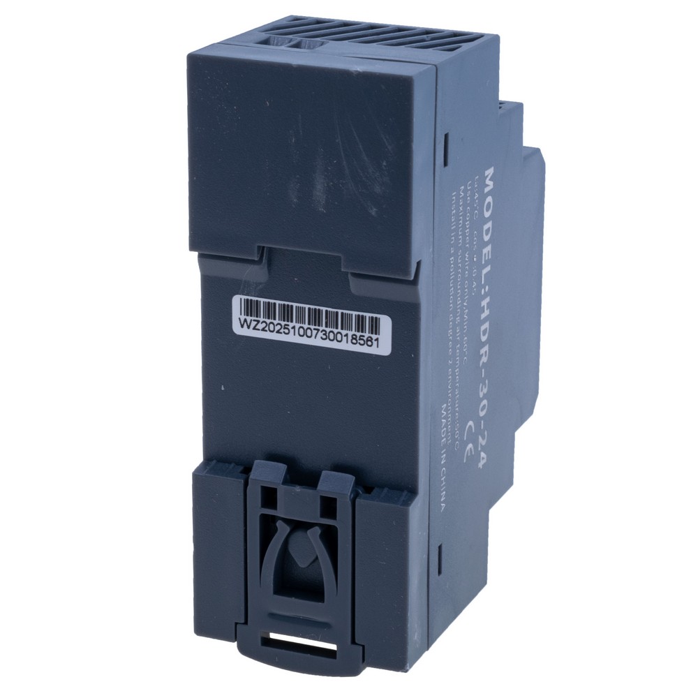 Блок живлення на DIN-рейку 30W 24V HDR-30-24V, 30W @ 24V, CHUX