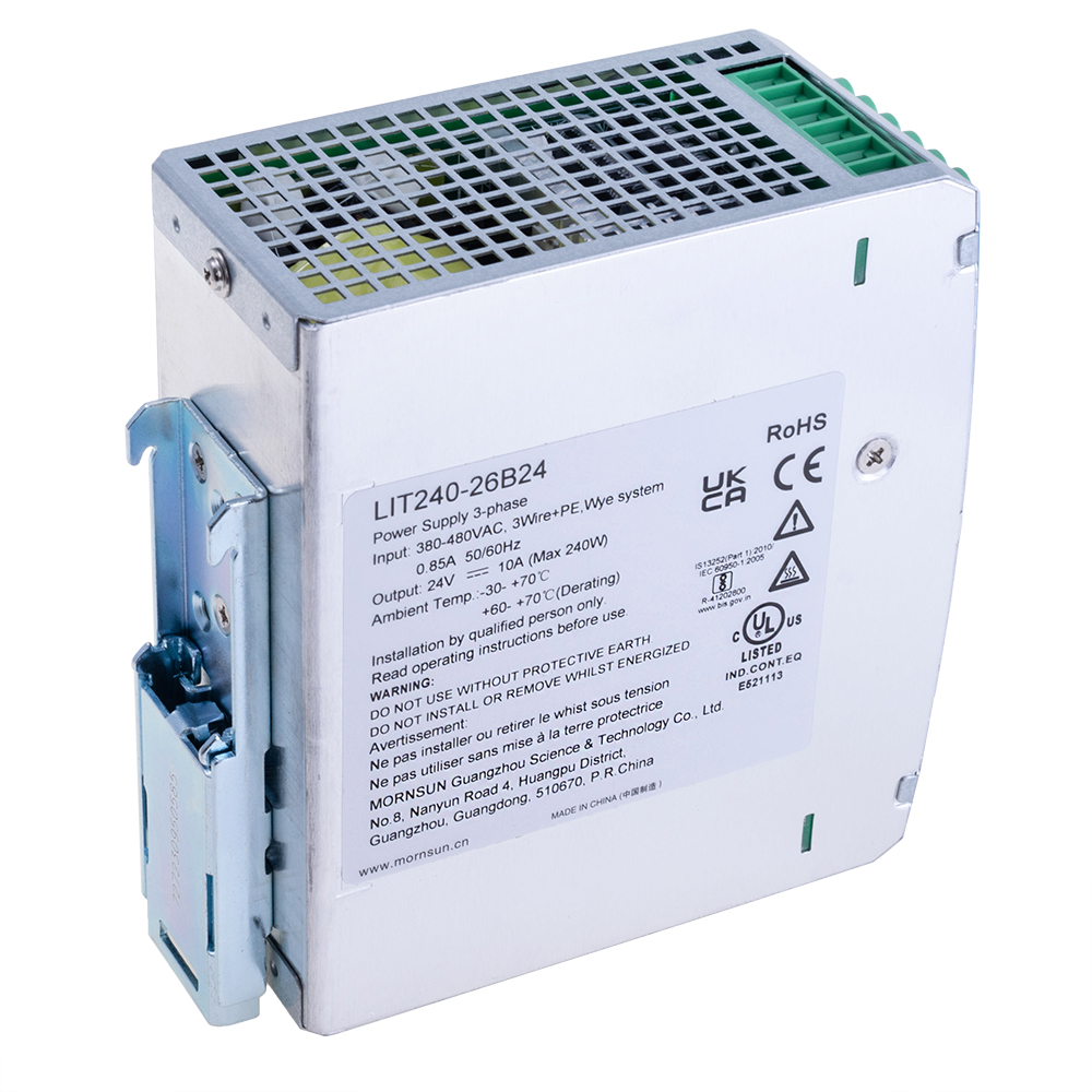 Блок живлення на DIN-рейку 240W 24V LIT240-26B24 Блок живлення на DIN-рейку 240W 24V LIT240-26B24