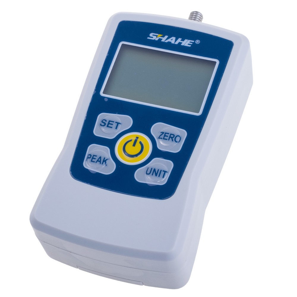 Портативний цифровий динамометр 500N для вимірювання зусилля на розтяг та натиск
